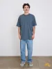 Thrills Military Oversize Fit Tee - Light Petrol sold by Thrills