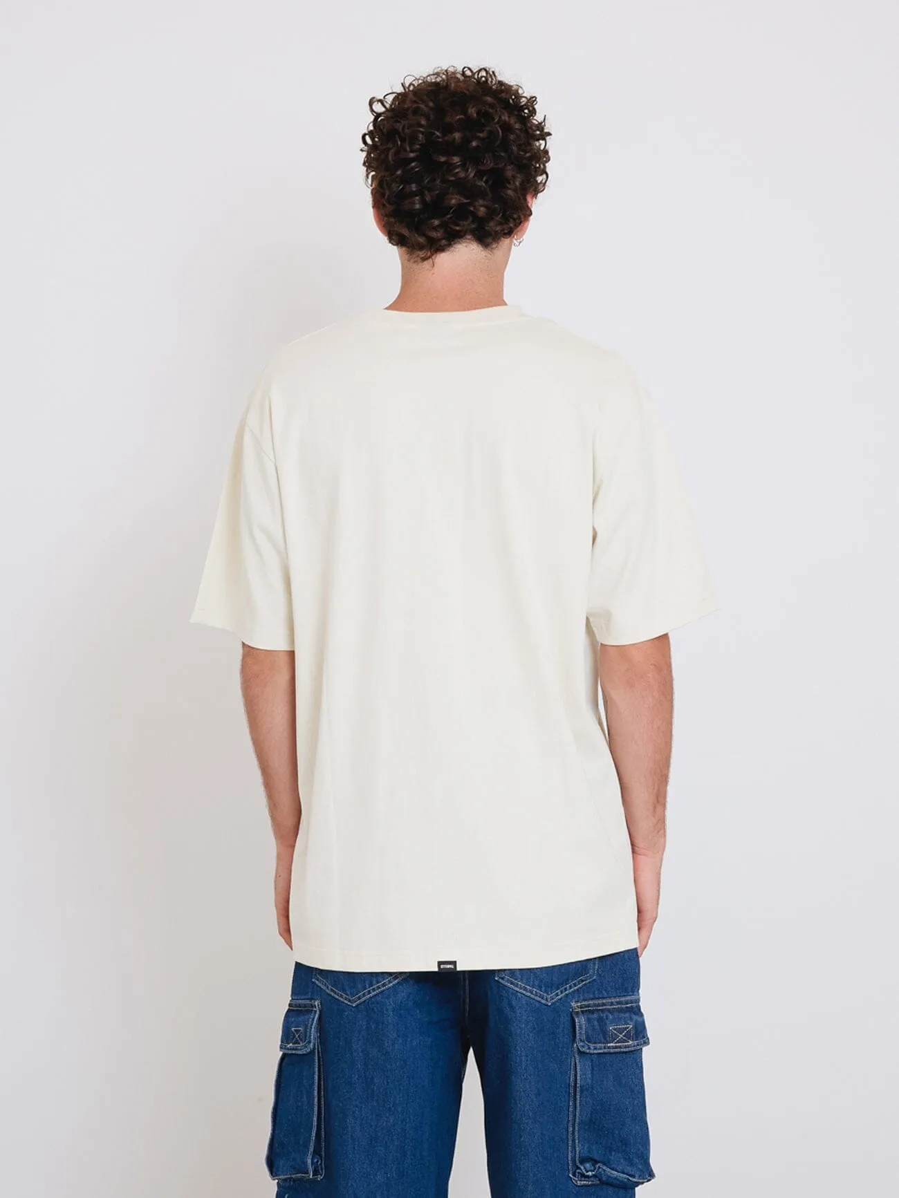 Thrills Military Oversize Fit Tee - Heritage White sold by Thrills product image thumbnail 4