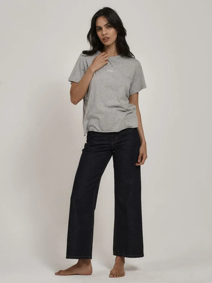 Minimal Thrills Relaxed Tee - Grey Marle sold by Thrills product image thumbnail 4