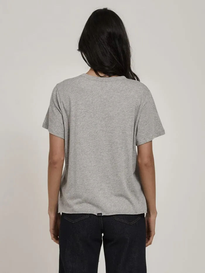 Minimal Thrills Relaxed Tee - Grey Marle sold by Thrills product image thumbnail 2