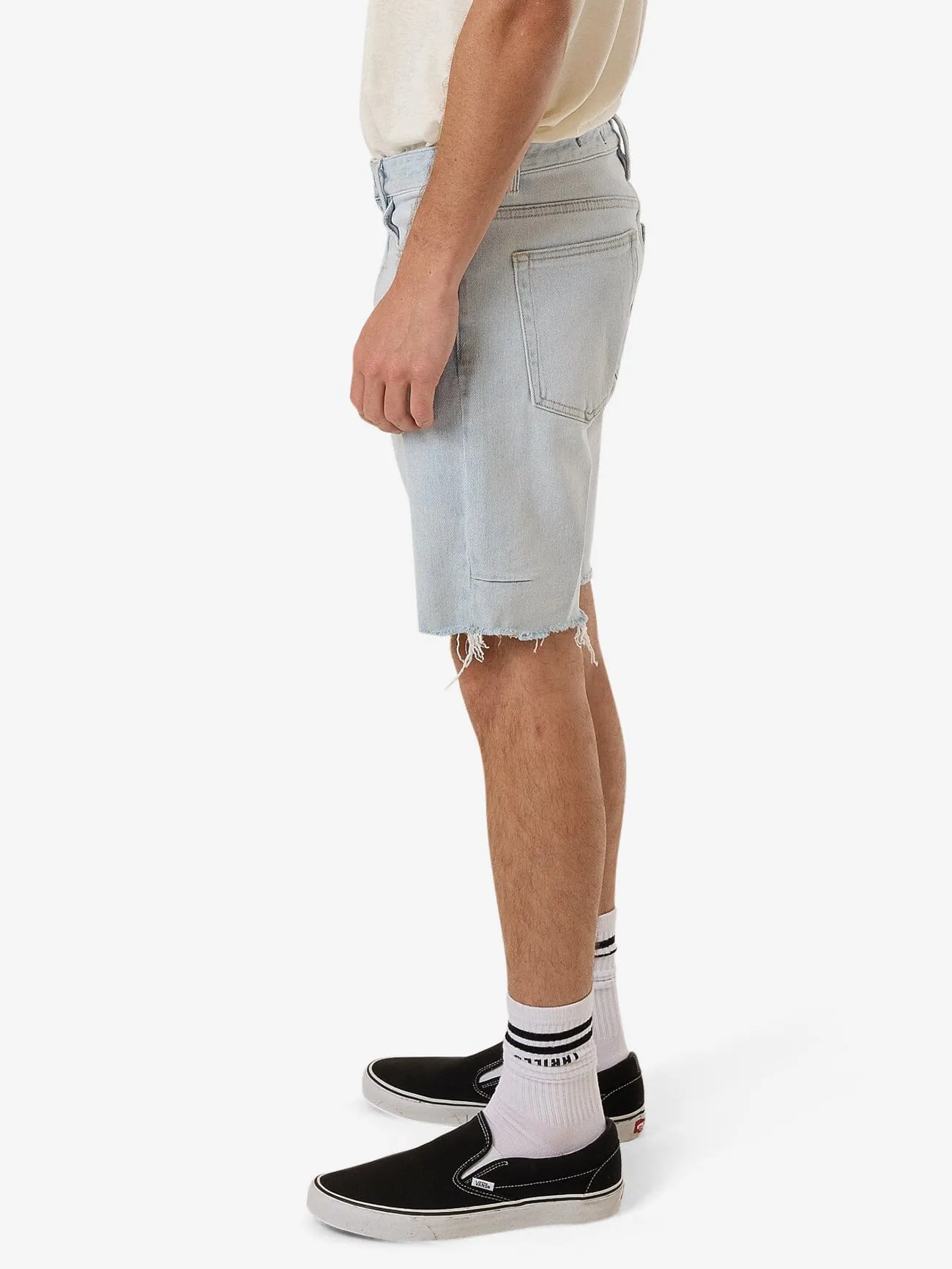 Bones Denim Short - Ether Blue sold by Thrills product image thumbnail 3