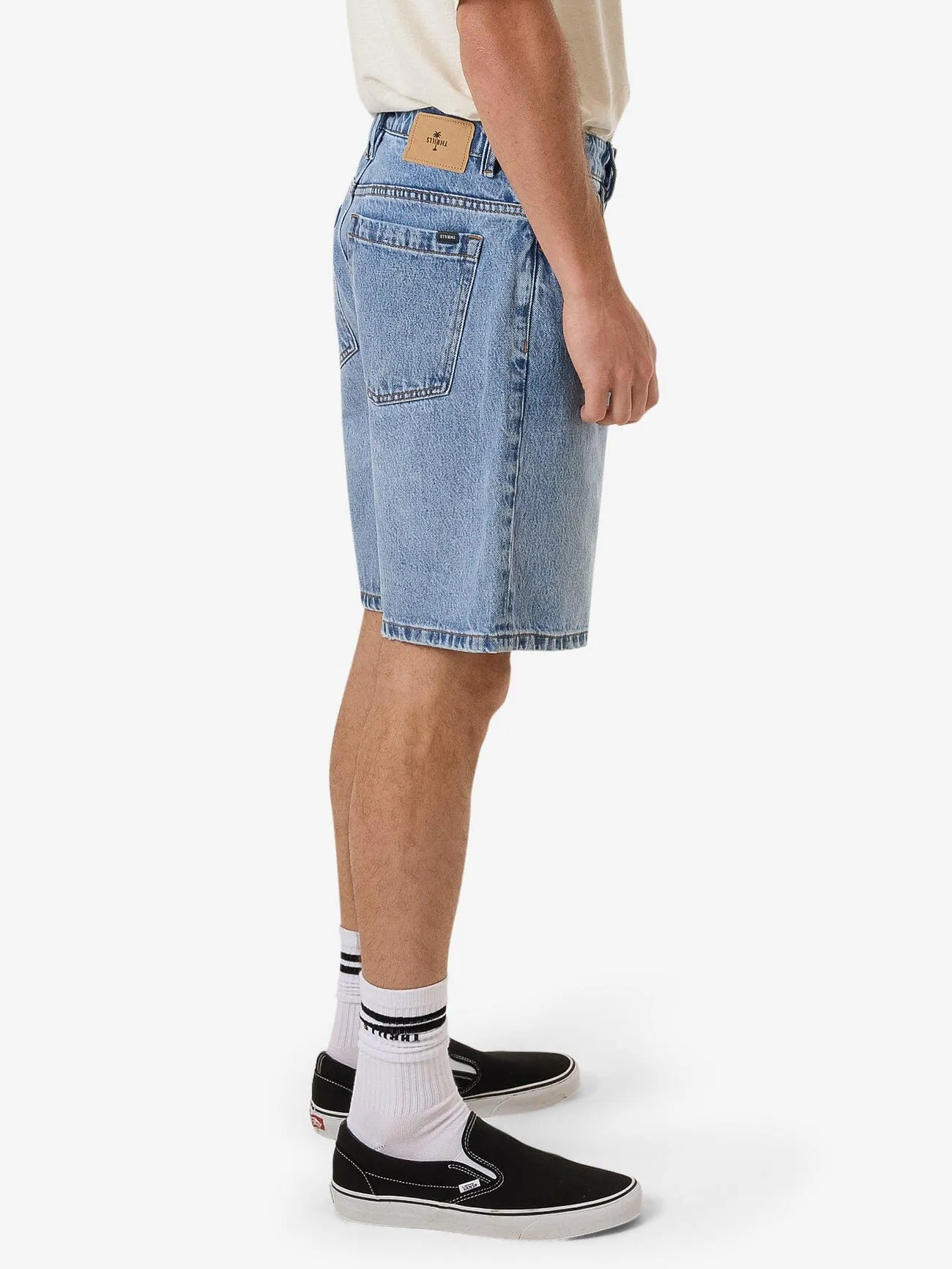 Slacker Denim Short - Tempest Blue sold by Thrills product image thumbnail 4