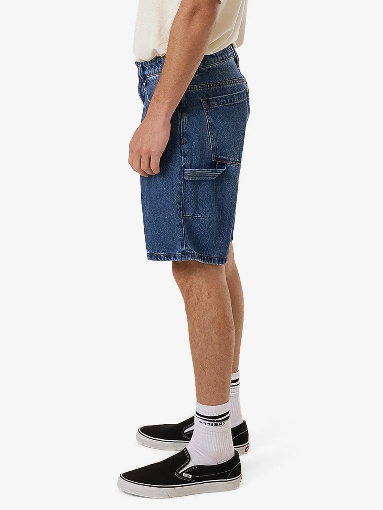 Slacker Denim Short - Double Rinsed Blues sold by Thrills product image thumbnail 3