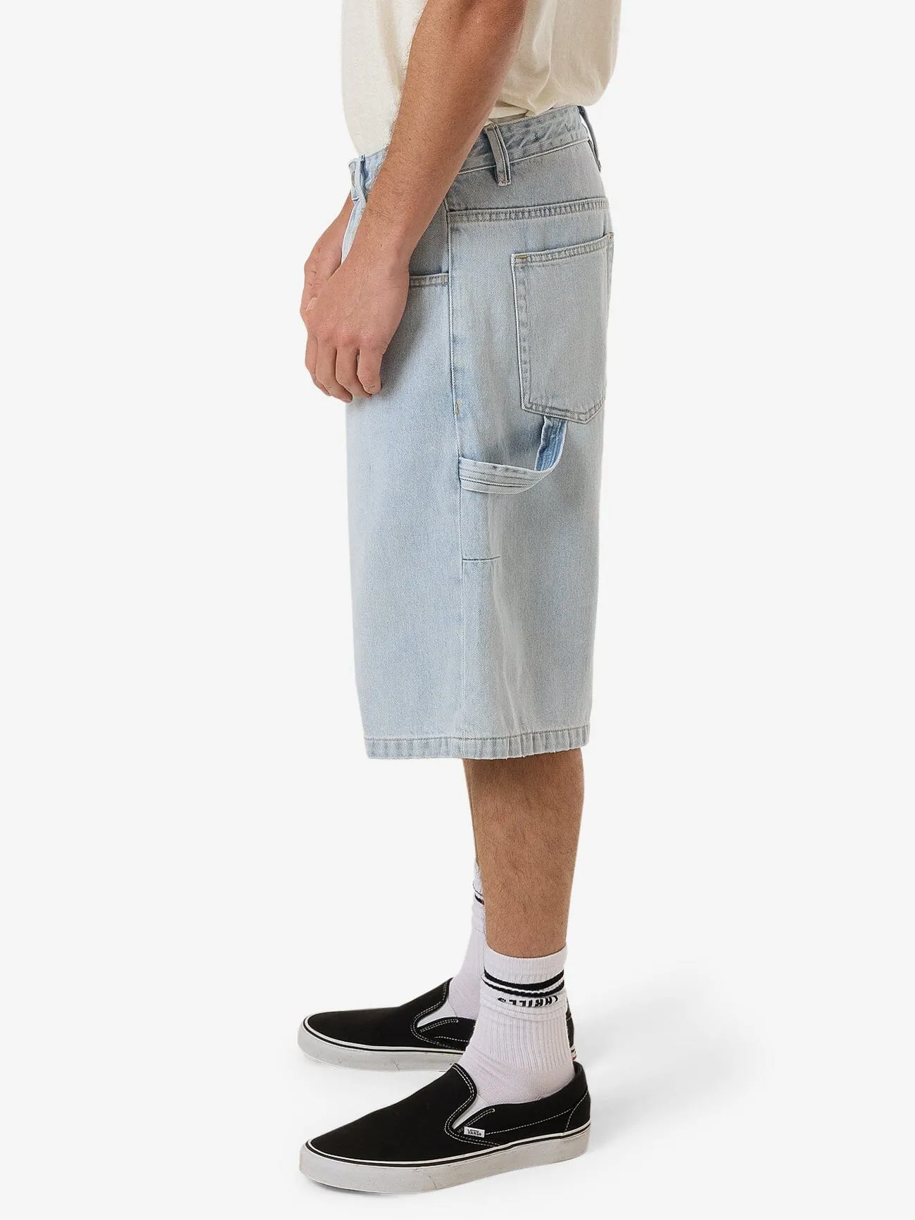 Big Slacker Denim Short - Ether Blue sold by Thrills product image thumbnail 3