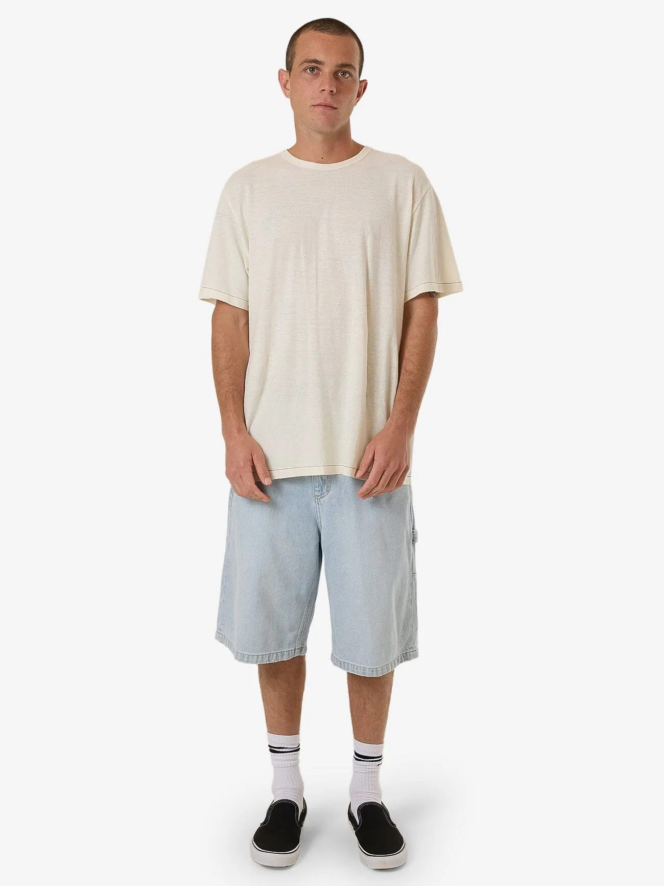 Big Slacker Denim Short - Ether Blue sold by Thrills product image thumbnail 5