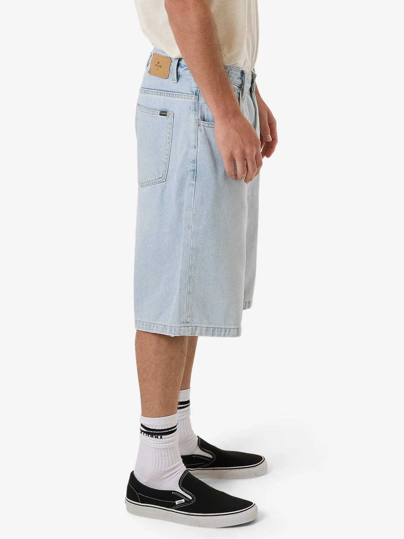 Big Slacker Denim Short - Ether Blue sold by Thrills product image thumbnail 4