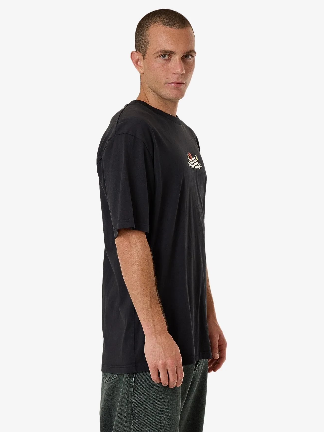 Natural Thrills Oversize Fit Tee - Twilight Black sold by Thrills product image thumbnail 5