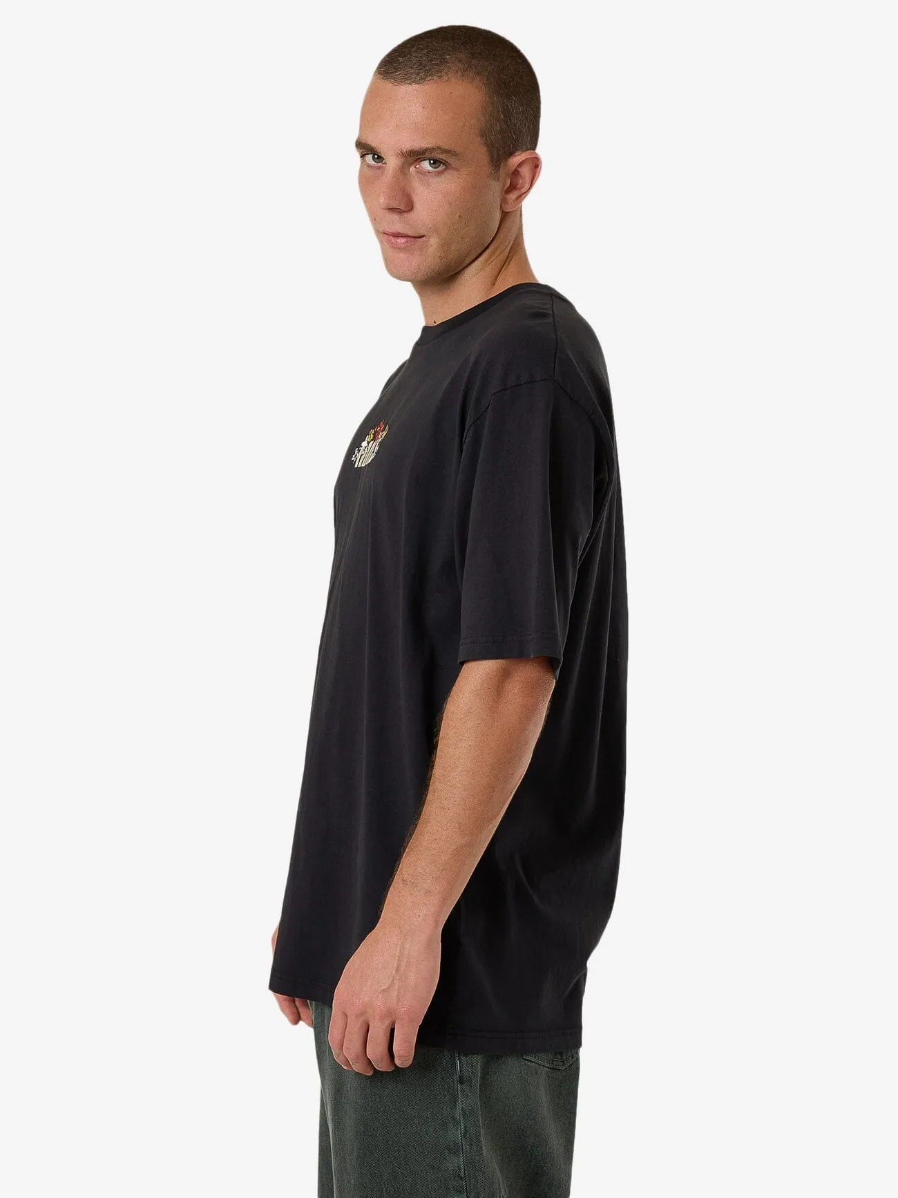 Natural Thrills Oversize Fit Tee - Twilight Black sold by Thrills product image thumbnail 4