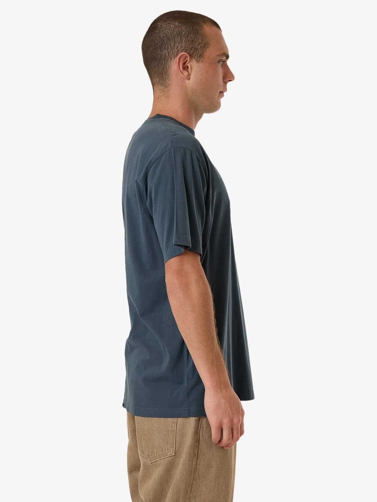 Minimal Thrills Merch Fit Tee - Dark Slate sold by Thrills product image thumbnail 4