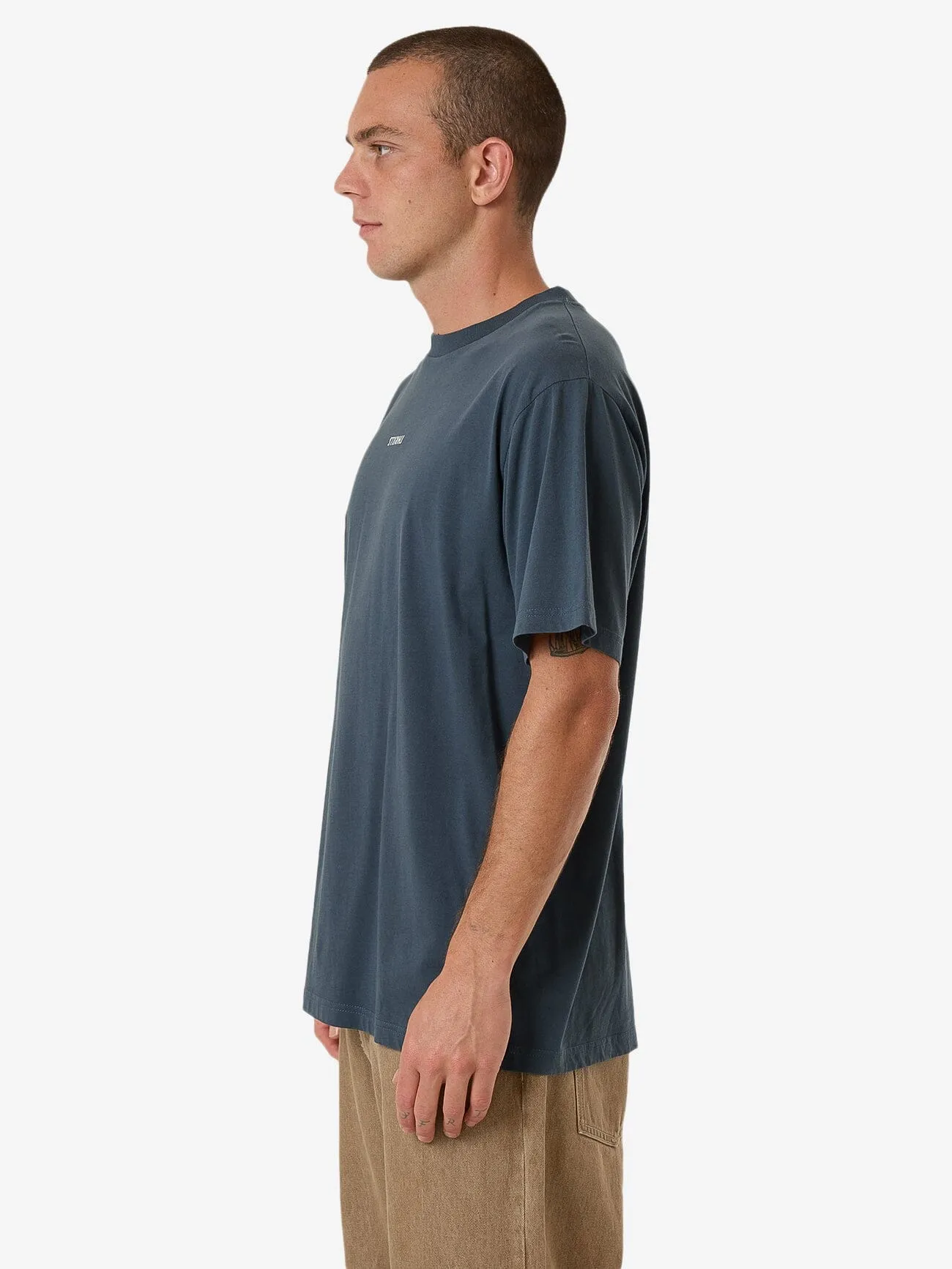 Minimal Thrills Merch Fit Tee - Dark Slate sold by Thrills product image thumbnail 3