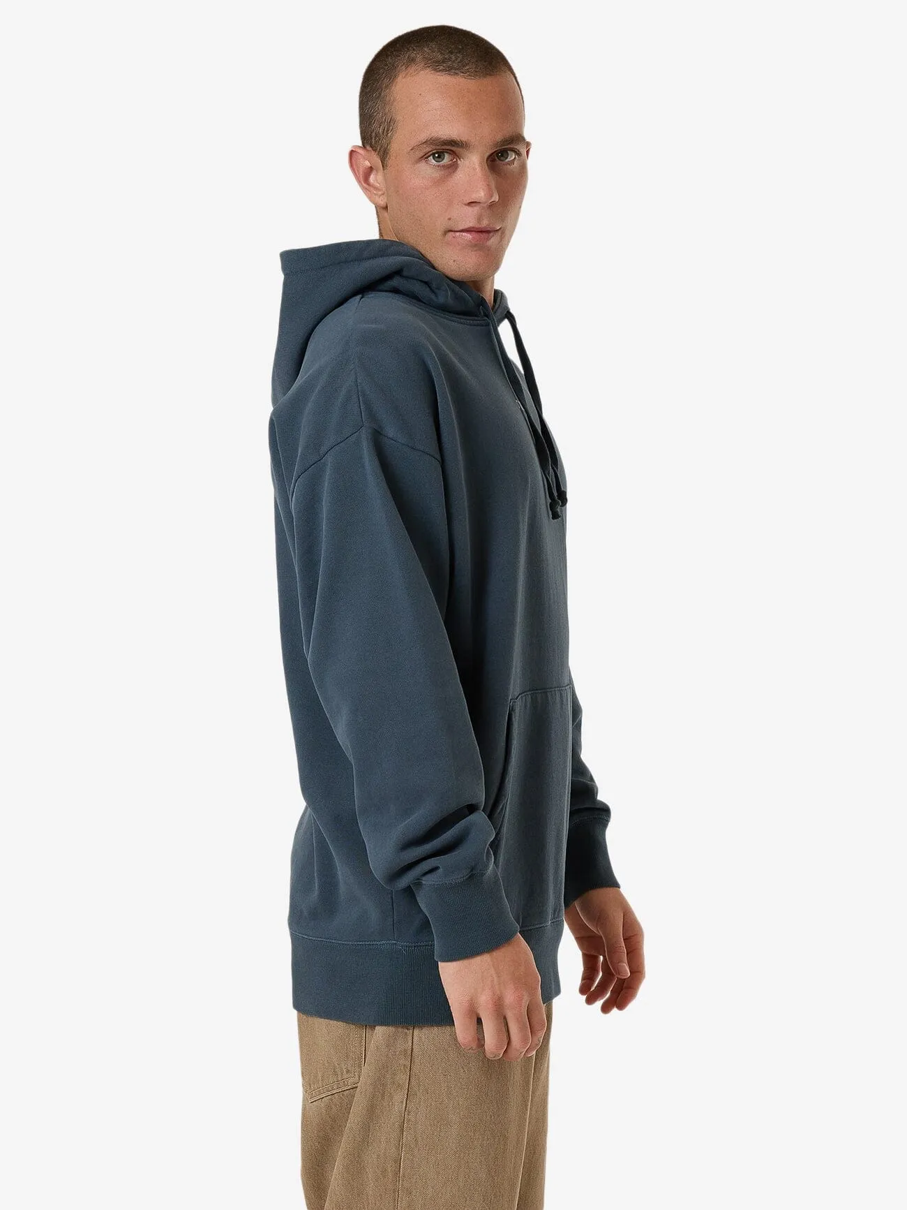 Minimal Thrill Slouch Pull On Hood - Dark Slate sold by Thrills product image thumbnail 4