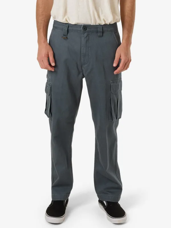 Slacker Union Cargo Pant - Dark Slate sold by Thrills