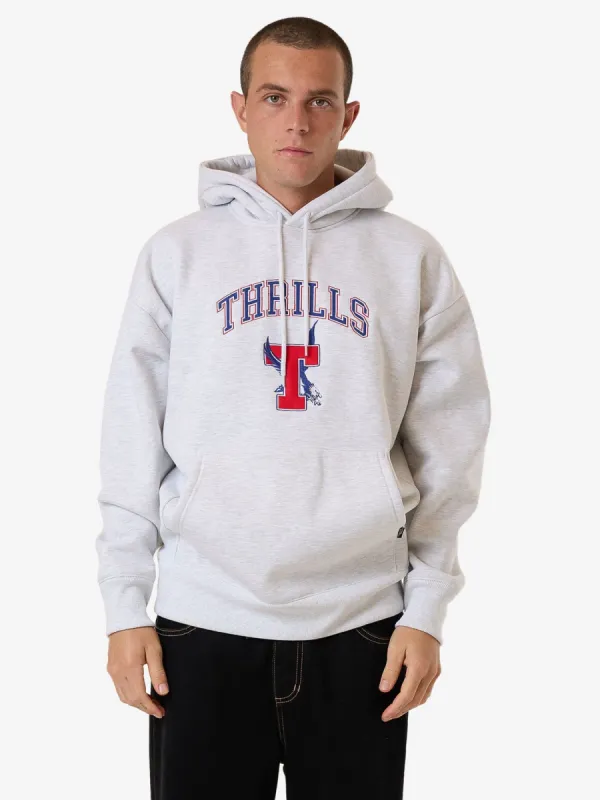 Roosevelt Slouch Pull On Hood - Snow Marle made by Thrills