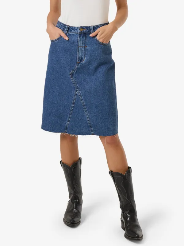 Cooper Skirt - Double Rinsed Blues made by Thrills