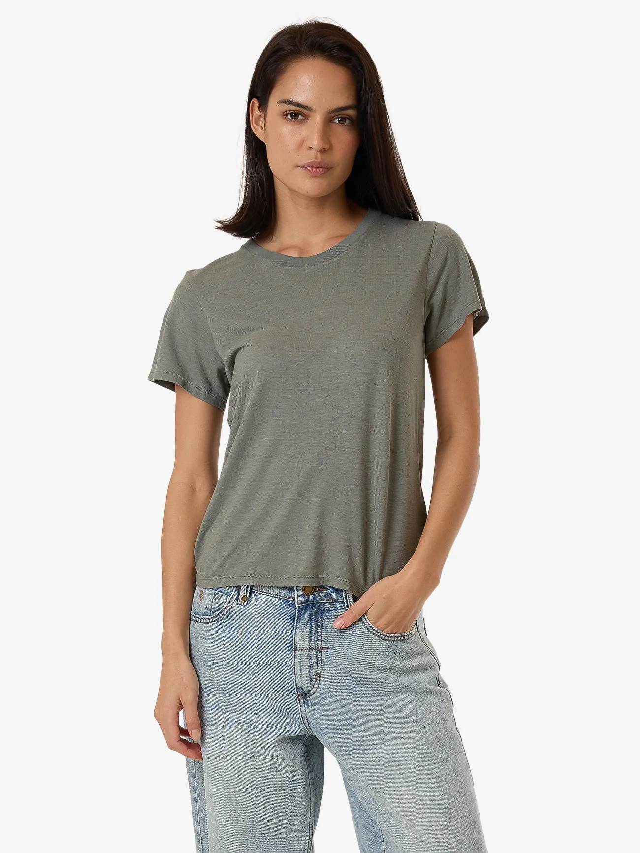 Hemp Everyday Tee - Green Smoke sold by Thrills