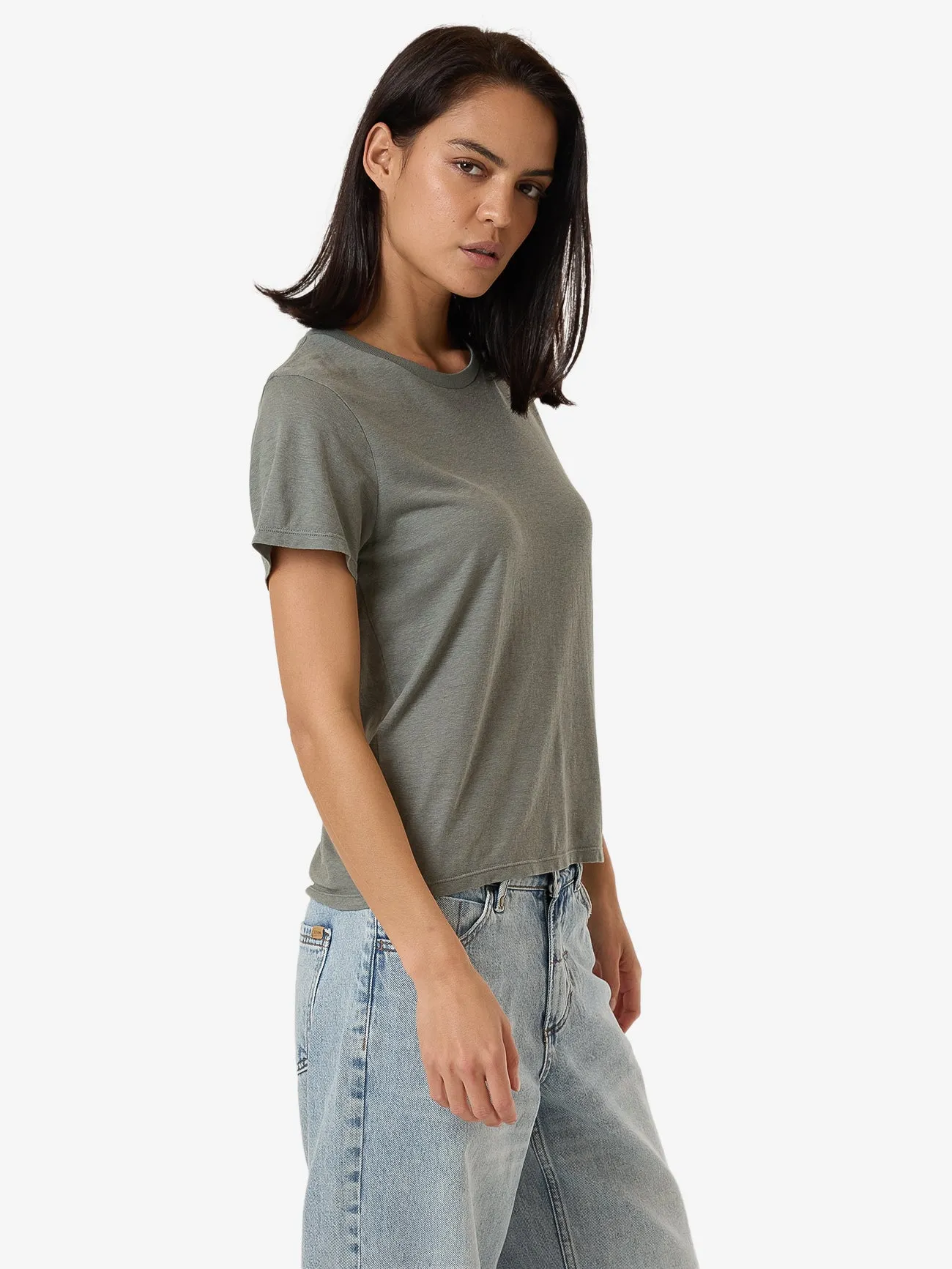 Hemp Everyday Tee - Green Smoke sold by Thrills product image thumbnail 3