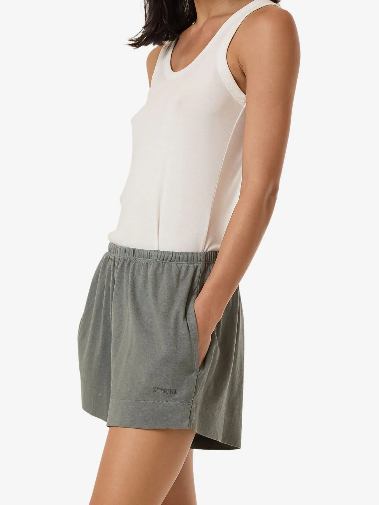 Hemp Relax Short - Green Smoke sold by Thrills product image thumbnail 4