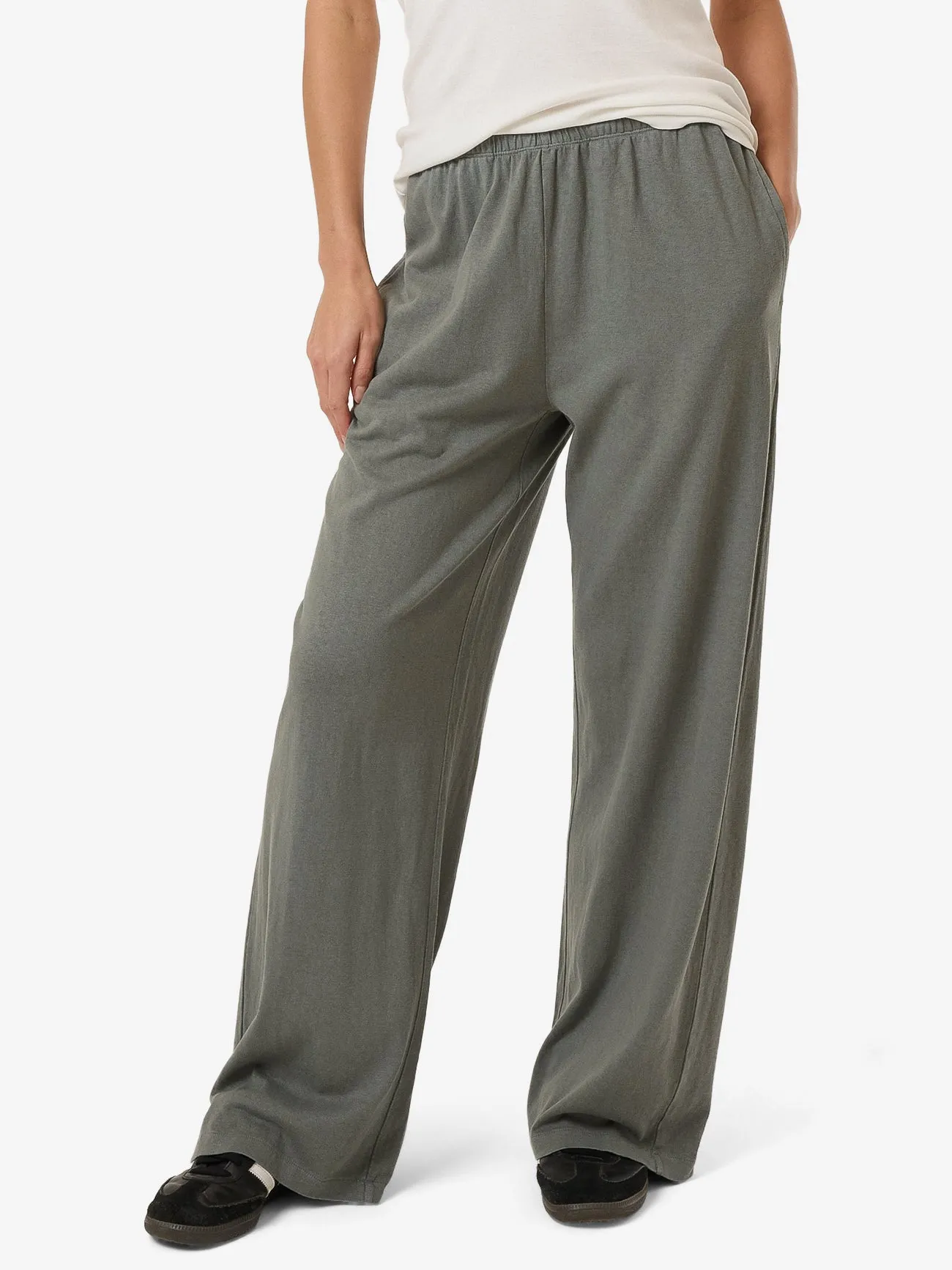 Hemp Relax Pant - Green Smoke sold by Thrills