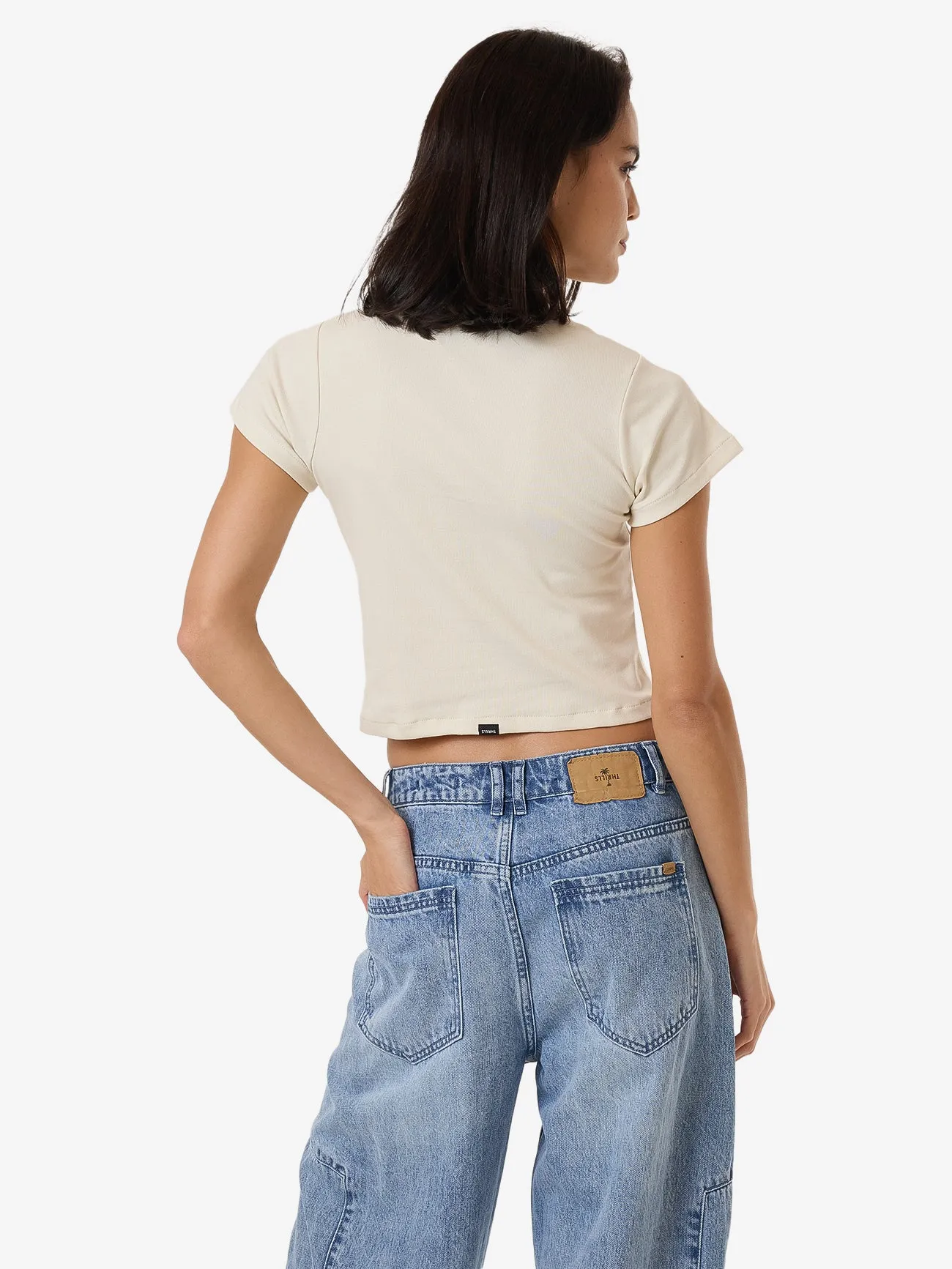 Minimal Thrills Mini Tee - Heritage White sold by Thrills product image thumbnail 2