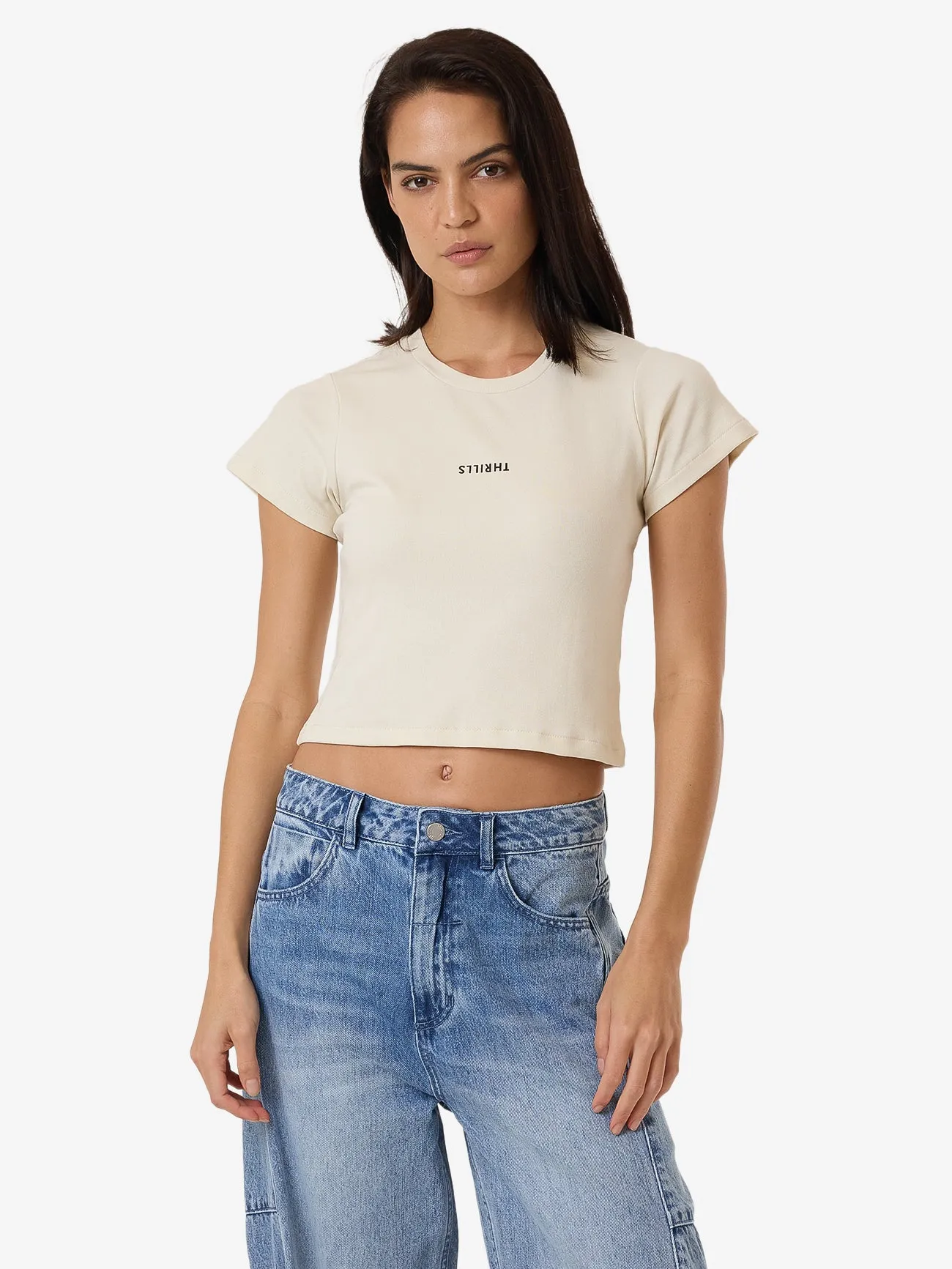 Minimal Thrills Mini Tee - Heritage White sold by Thrills