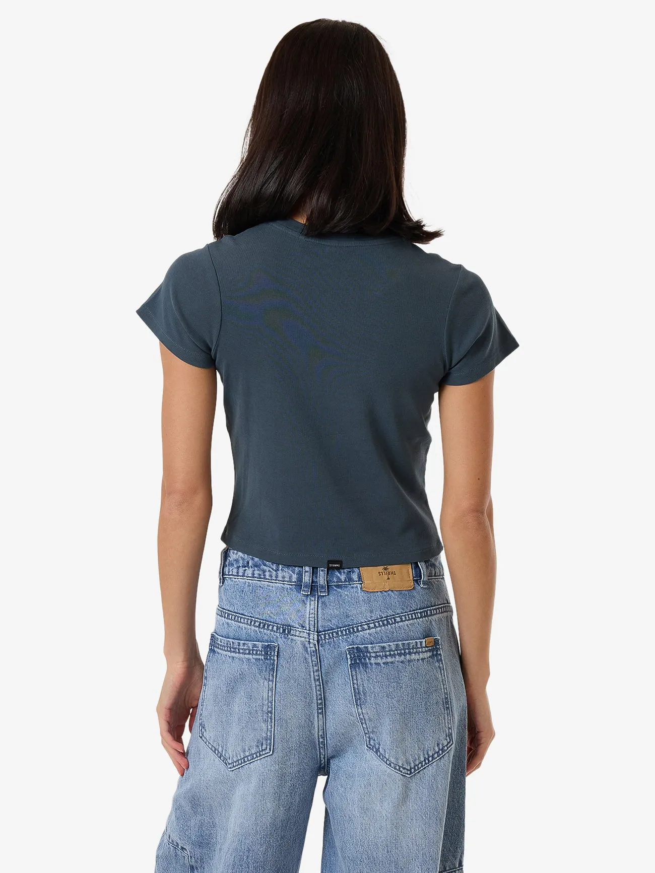 Minimal Thrills Mini Tee - Dark Slate sold by Thrills product image thumbnail 2