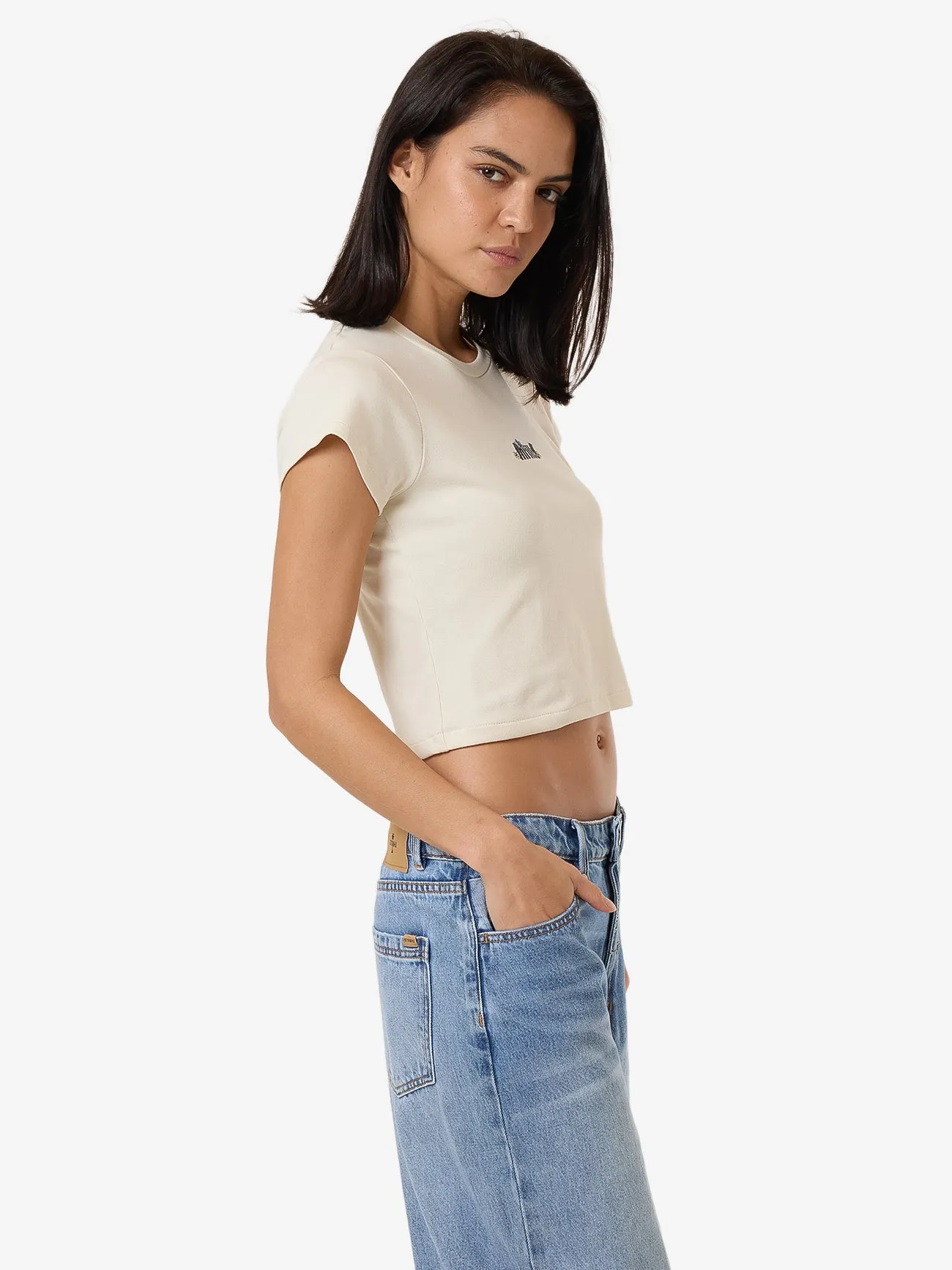 Natural Thrills Mini Tee - Heritage White sold by Thrills product image thumbnail 3