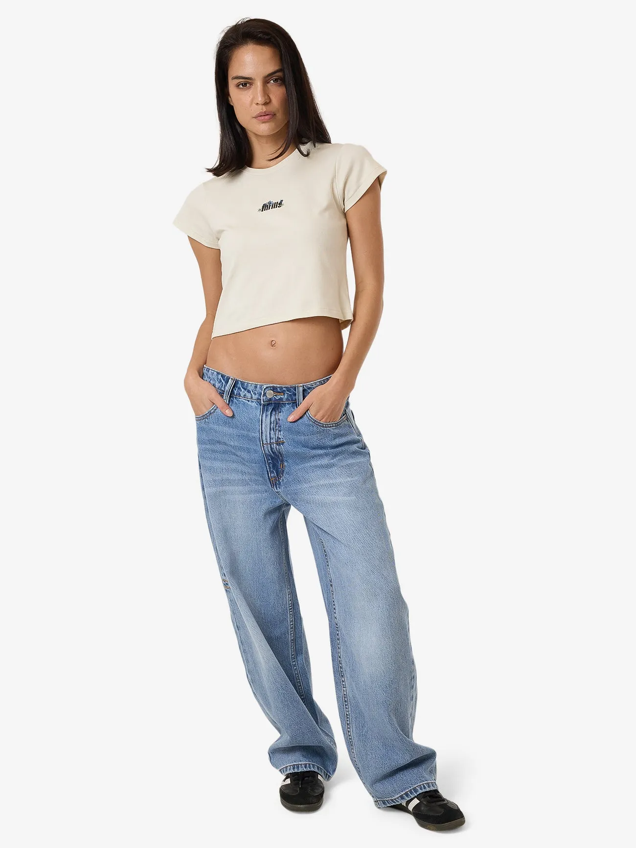 Natural Thrills Mini Tee - Heritage White sold by Thrills product image thumbnail 5