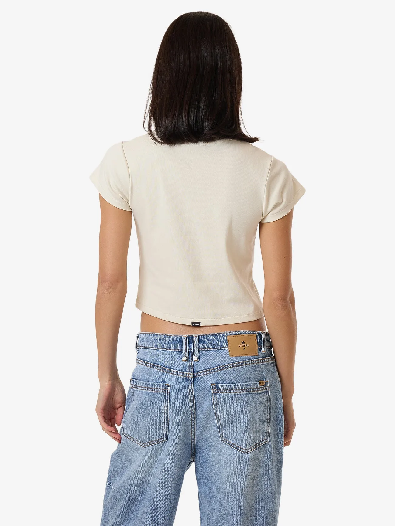 Natural Thrills Mini Tee - Heritage White sold by Thrills product image thumbnail 2