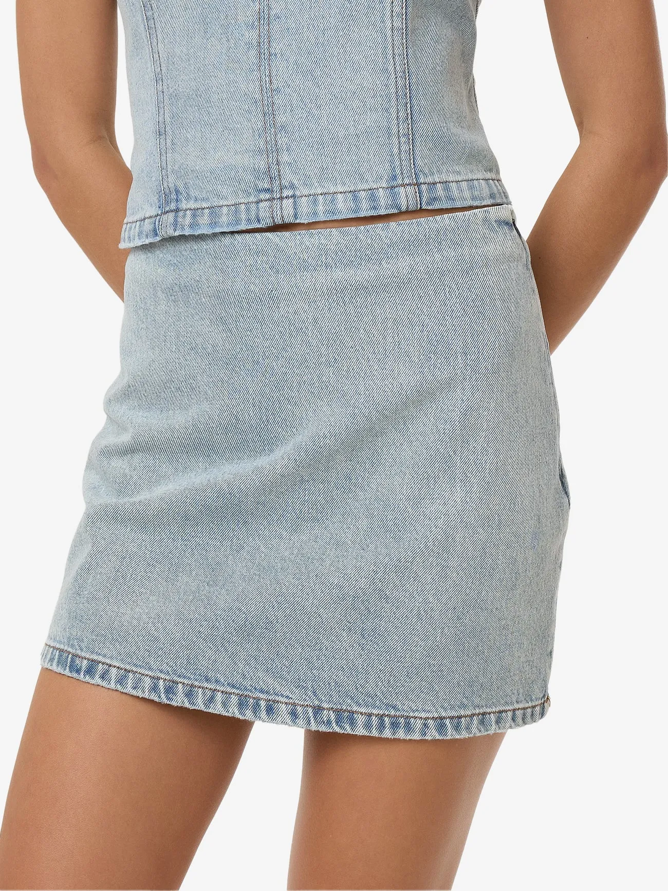 Anna Denim Skirt - Tainted Blue sold by Thrills product image thumbnail 5