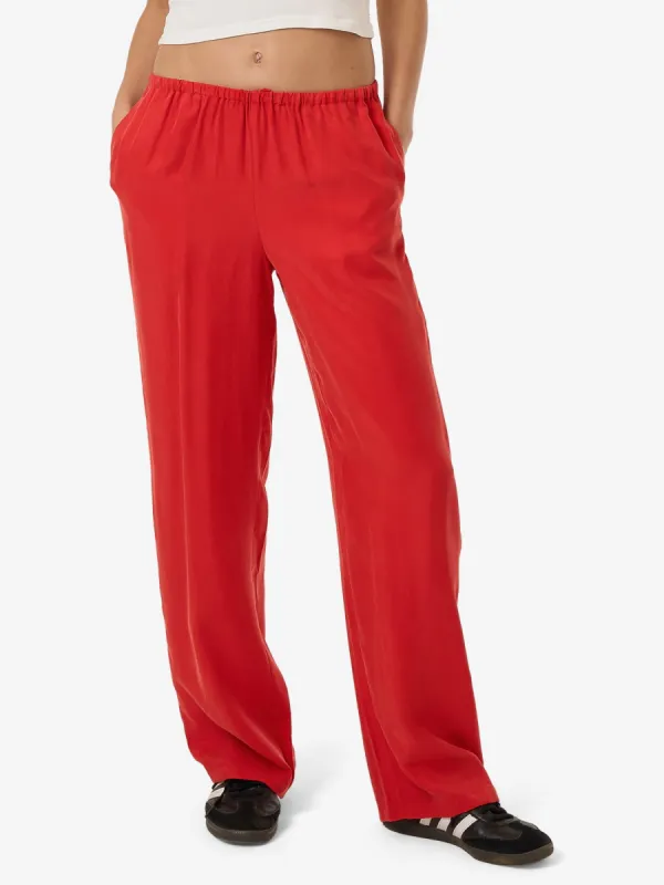 Scarlet Pant - Flame Red sold by Thrills