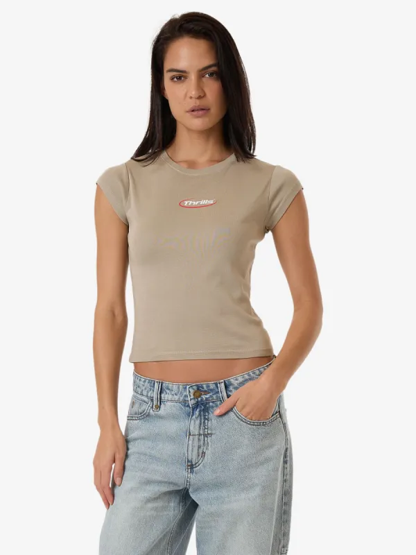 Arena Club Tee - Stone sold by Thrills