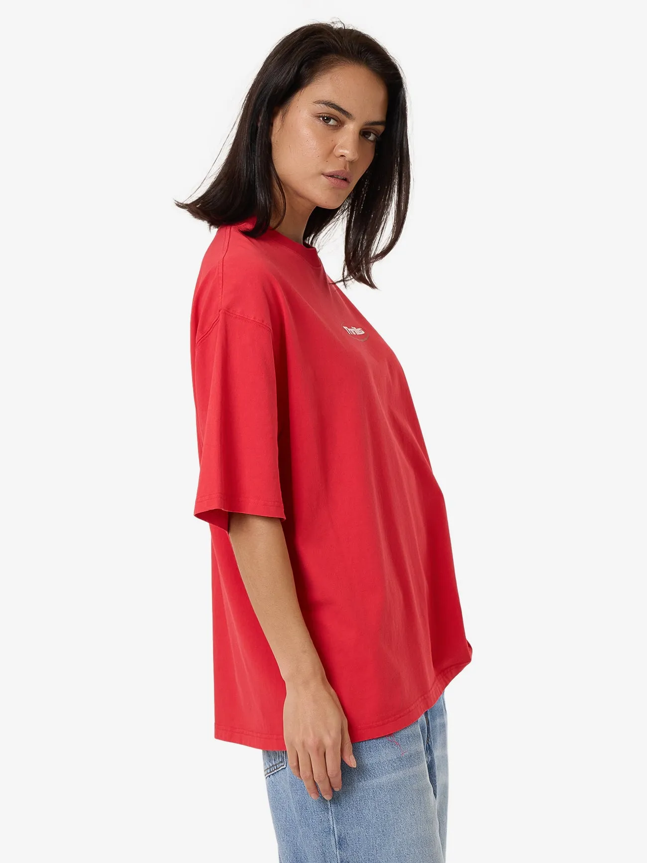 Arena Oversized Tee - Flame Red sold by Thrills product image thumbnail 3