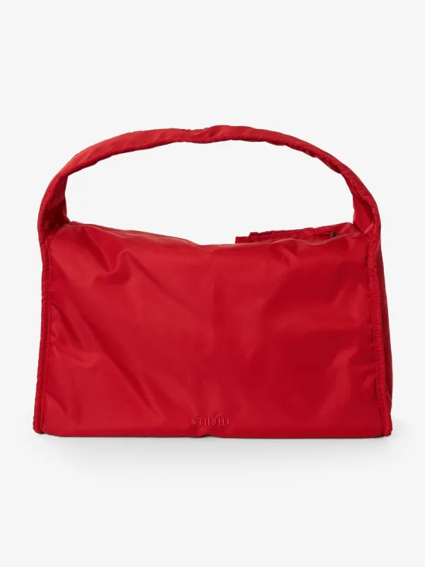 Margot Nylon Shoulder Bag - Flame Red made by Thrills