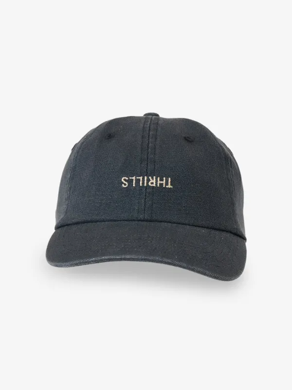 Minimal Thrills 6 Panel Cap - Dark Slate sold by Thrills