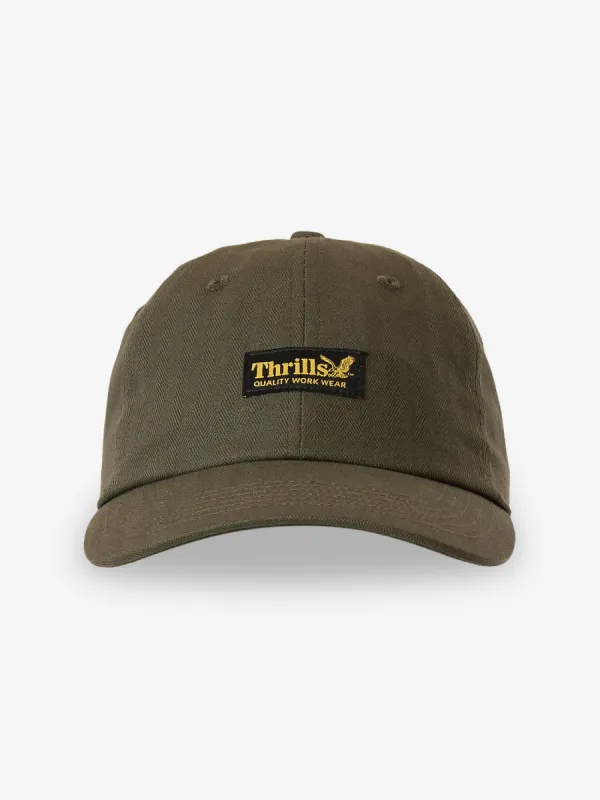 Thrills Union 6 Panel Cap - Grape Leaf sold by Thrills
