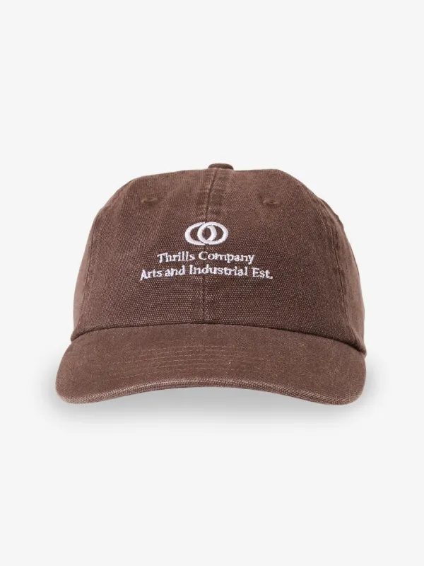 Cortex 6 Panel Cap - Postal Brown sold by Thrills