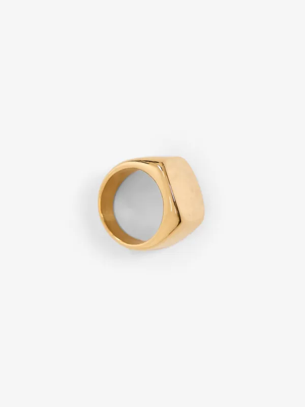 Signet Ring - Gold - Margaux Lee sold by Thrills
