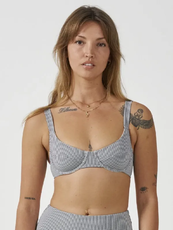 Paradise Code Underwire Bikini Top - Marine Blue sold by Thrills