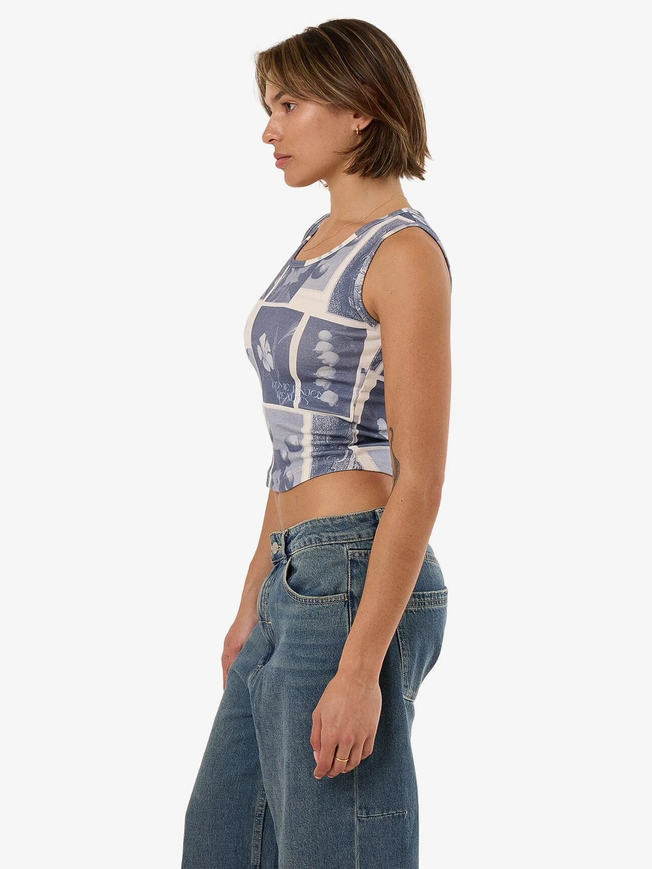 Infinite Reality Y2K Tank - Ebony sold by Thrills product image thumbnail 4