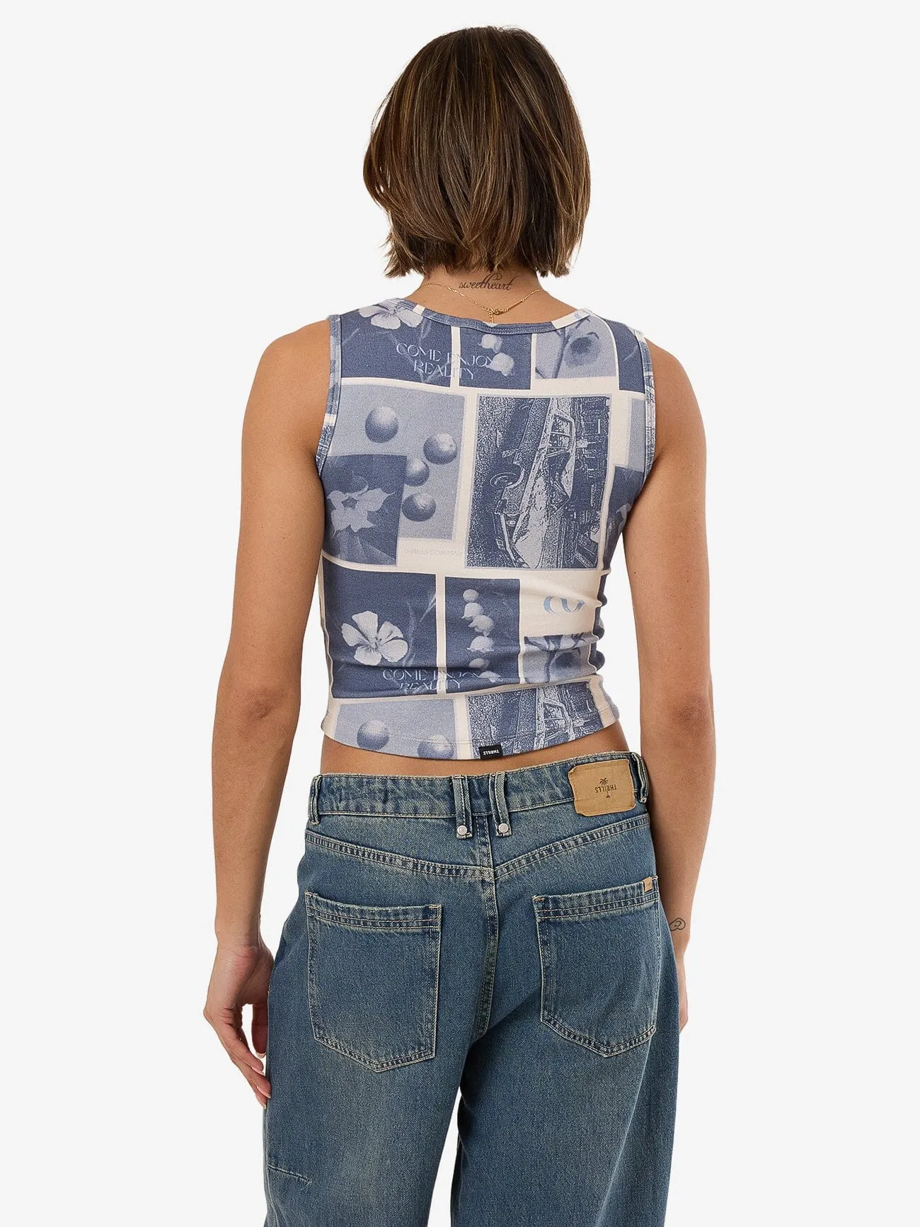 Infinite Reality Y2K Tank - Ebony sold by Thrills product image thumbnail 2