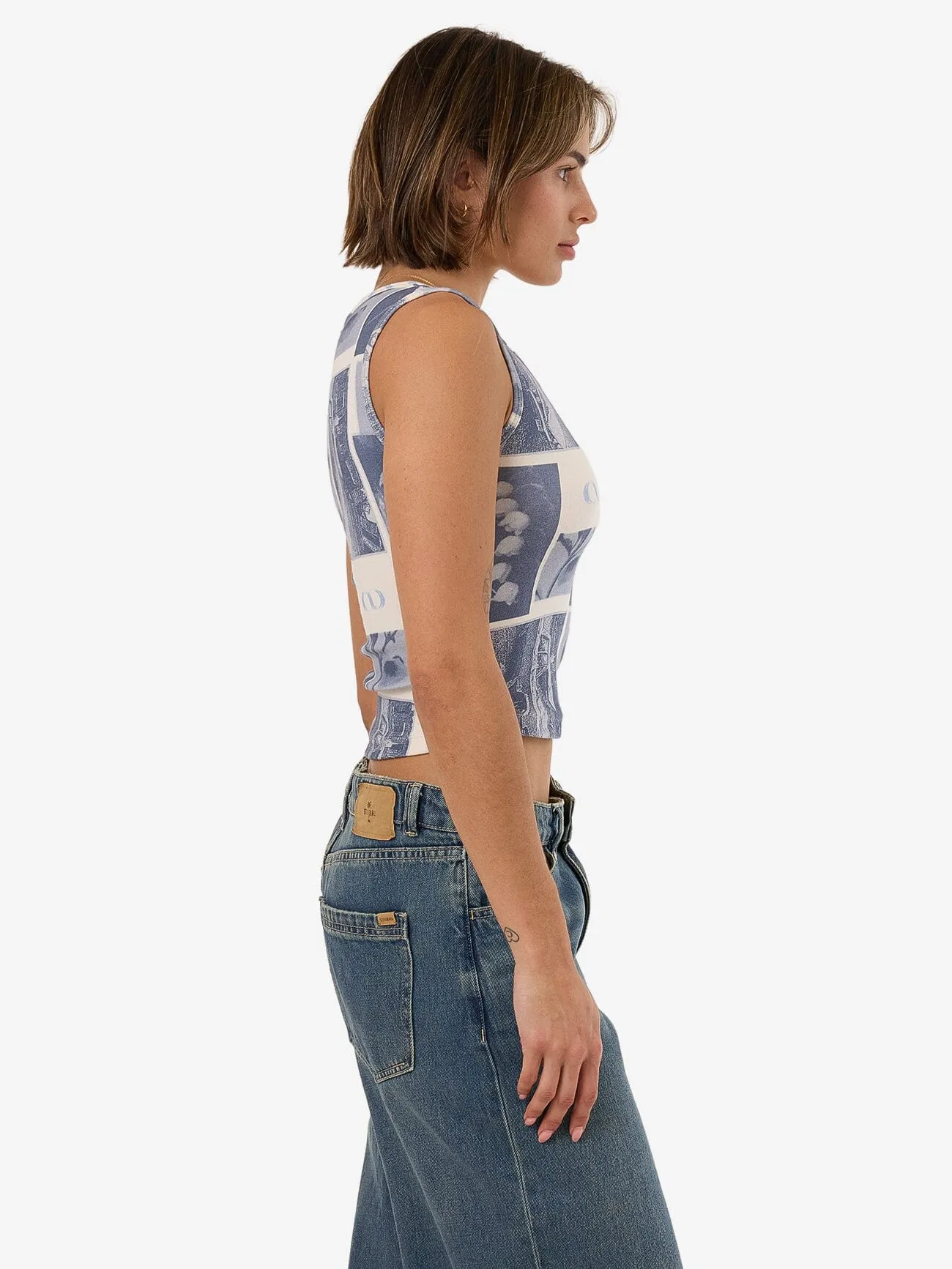 Infinite Reality Y2K Tank - Ebony sold by Thrills product image thumbnail 3