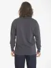 Thrills Union Oversize Fit Long Sleeve Pocket Tee - Dark Charcoal sold by Thrills