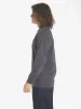 Thrills Union Oversize Fit Long Sleeve Pocket Tee - Dark Charcoal sold by Thrills