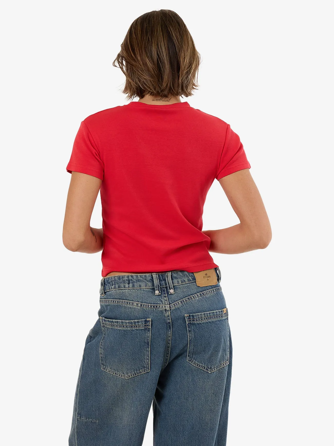 Thrills Boy Tee - Flame Red sold by Thrills product image thumbnail 2