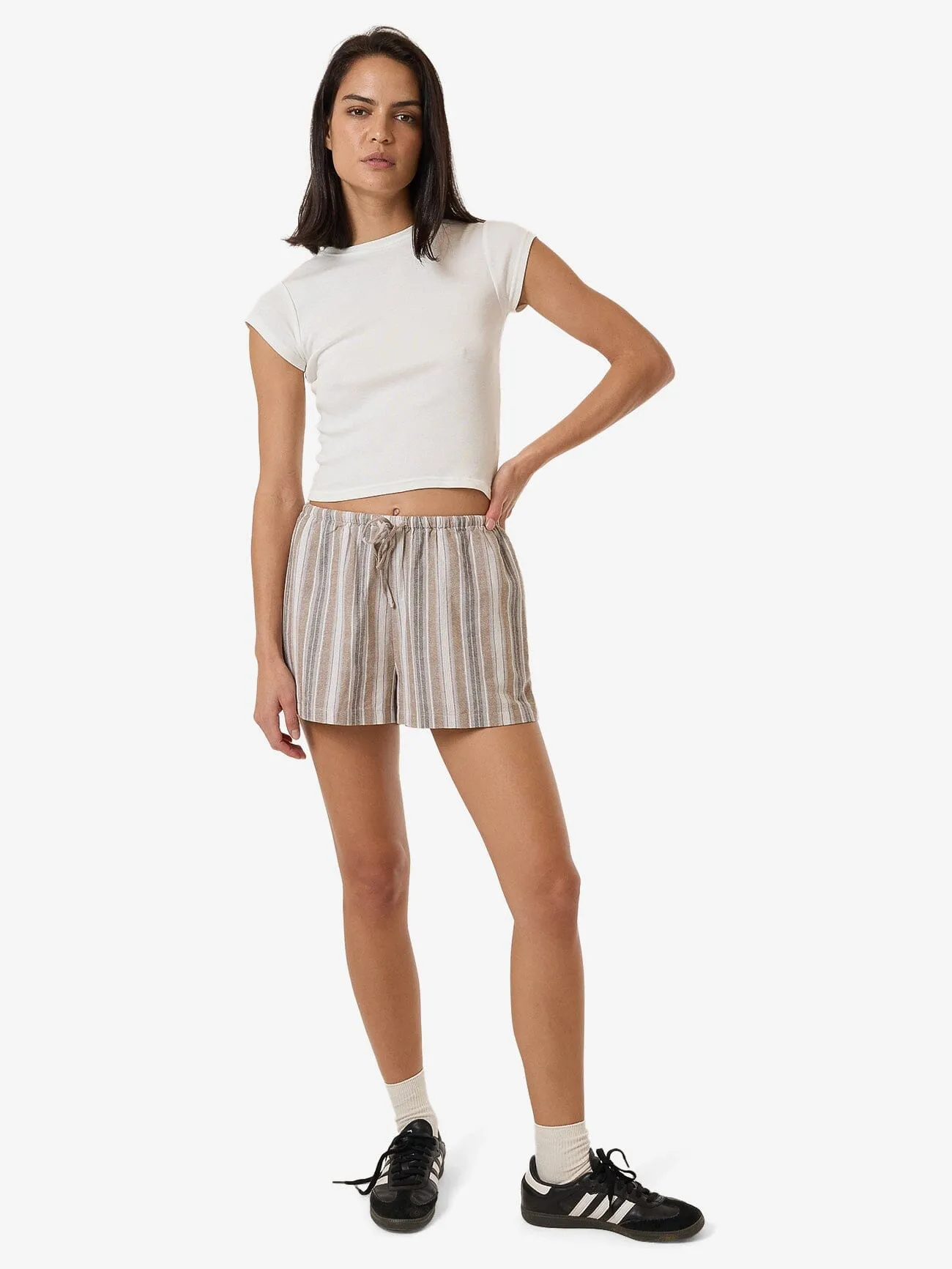 Unlocked Drawstring Short - Breen sold by Thrills product image thumbnail 5