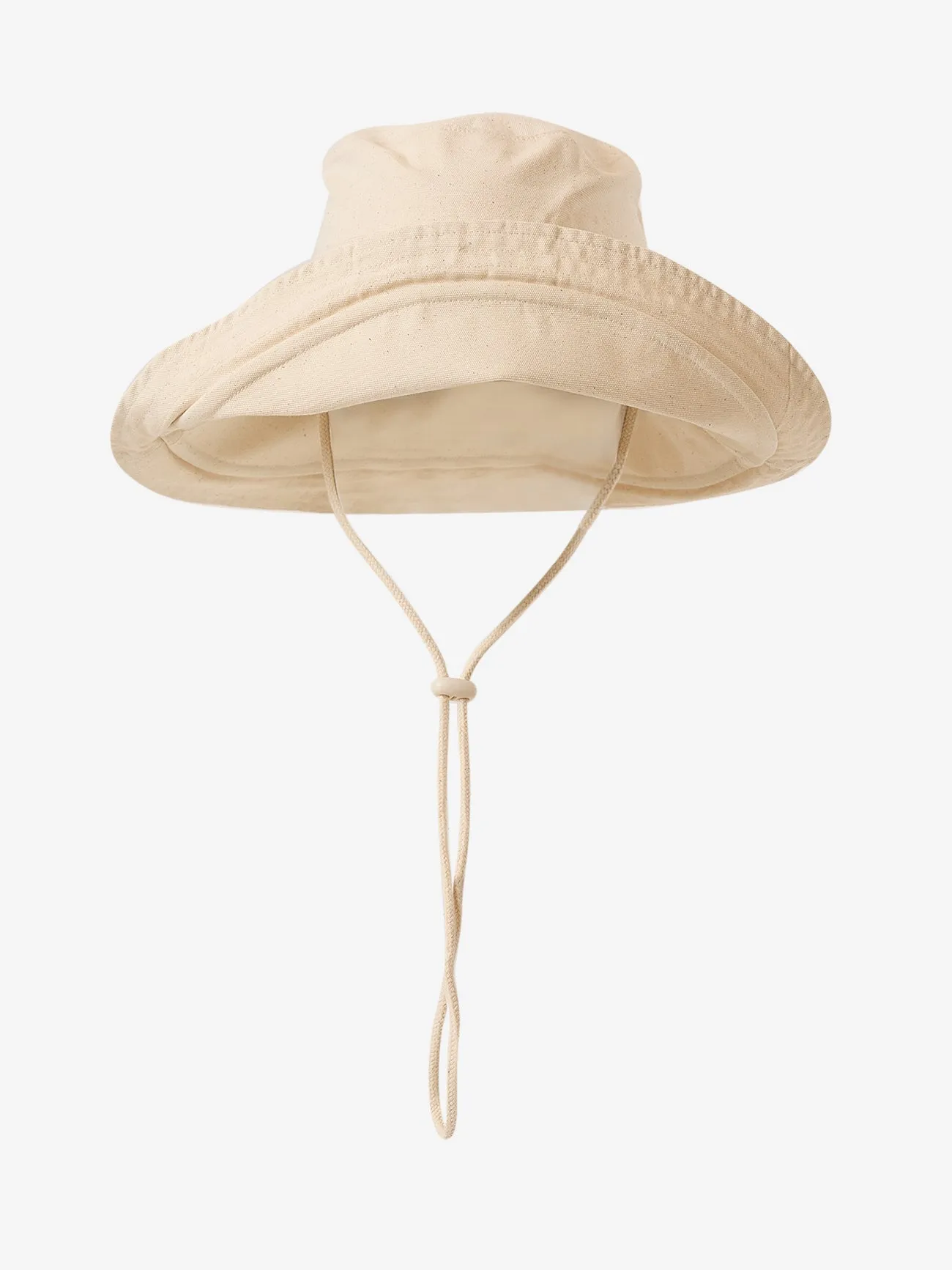Sonny Drawstring Bucket Hat - Unbleached sold by Thrills