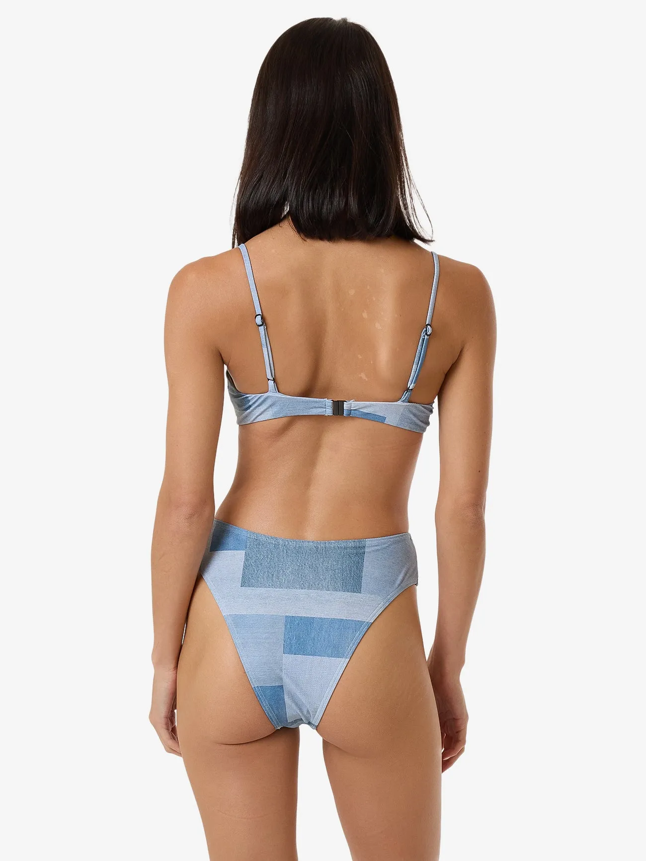 Shades Of Indigo Underwire Bikini Top - Blue sold by Thrills product image thumbnail 2