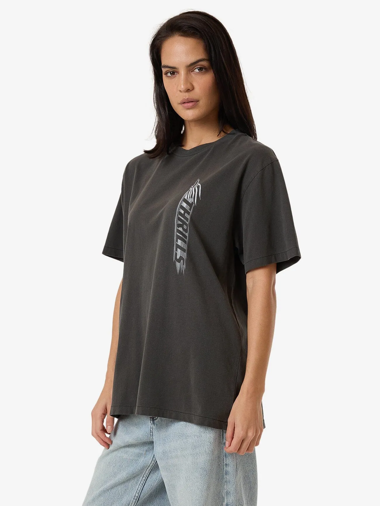 Speed Of Fury Merch Tee - Merch Black sold by Thrills product image thumbnail 4