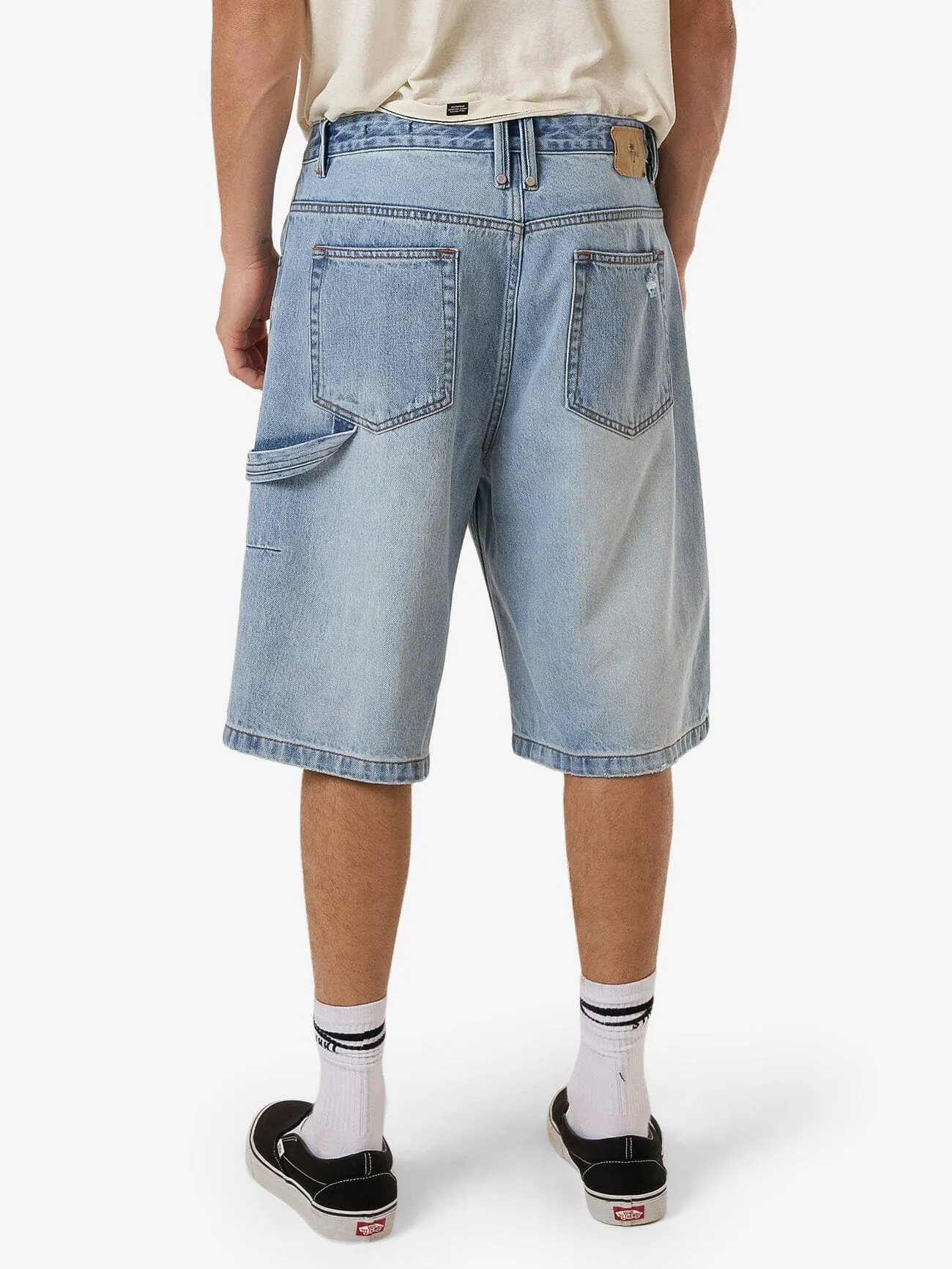 Society Big Slacker Denim Short - Indigo Society sold by Thrills product image thumbnail 2