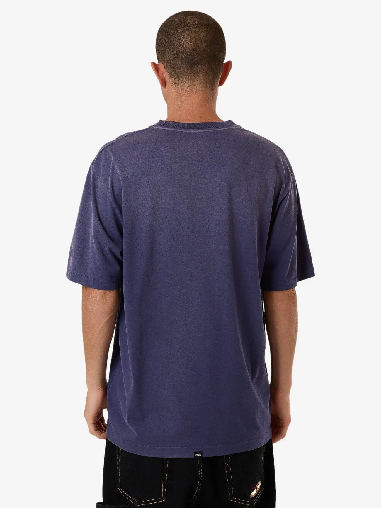 Society Oversize Fit Tee - Crown Blue Fade sold by Thrills product image thumbnail 2